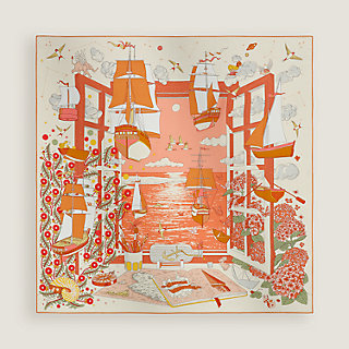 カレ 90 《エスプリの旅立ち》 | Hermès - エルメス-公式サイト